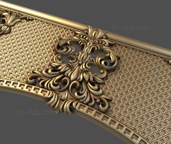 3D мадэль Резные цветочные панели (STL)